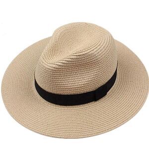 NWOT Chalier Crushable Wide Brim Panama Hat